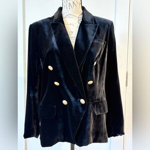 L’Agence velvet women’s blazer size 10 excellent condition